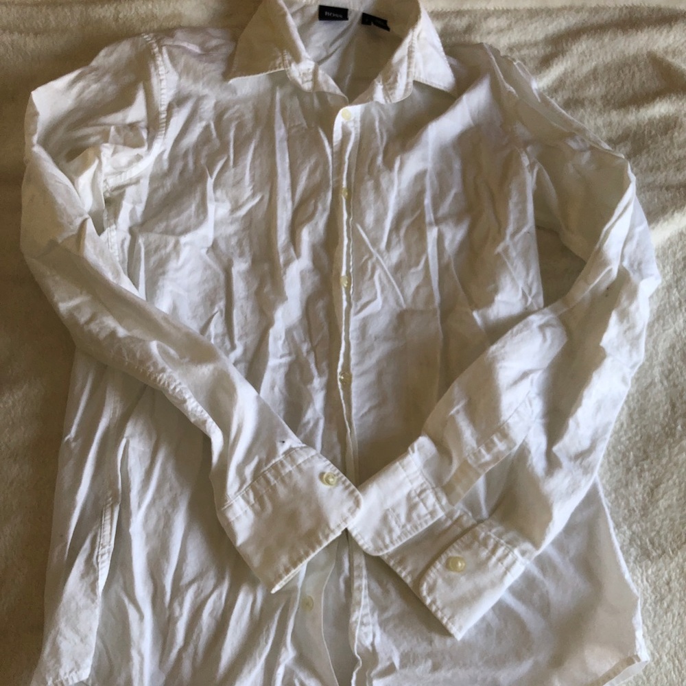 Boss white shirt